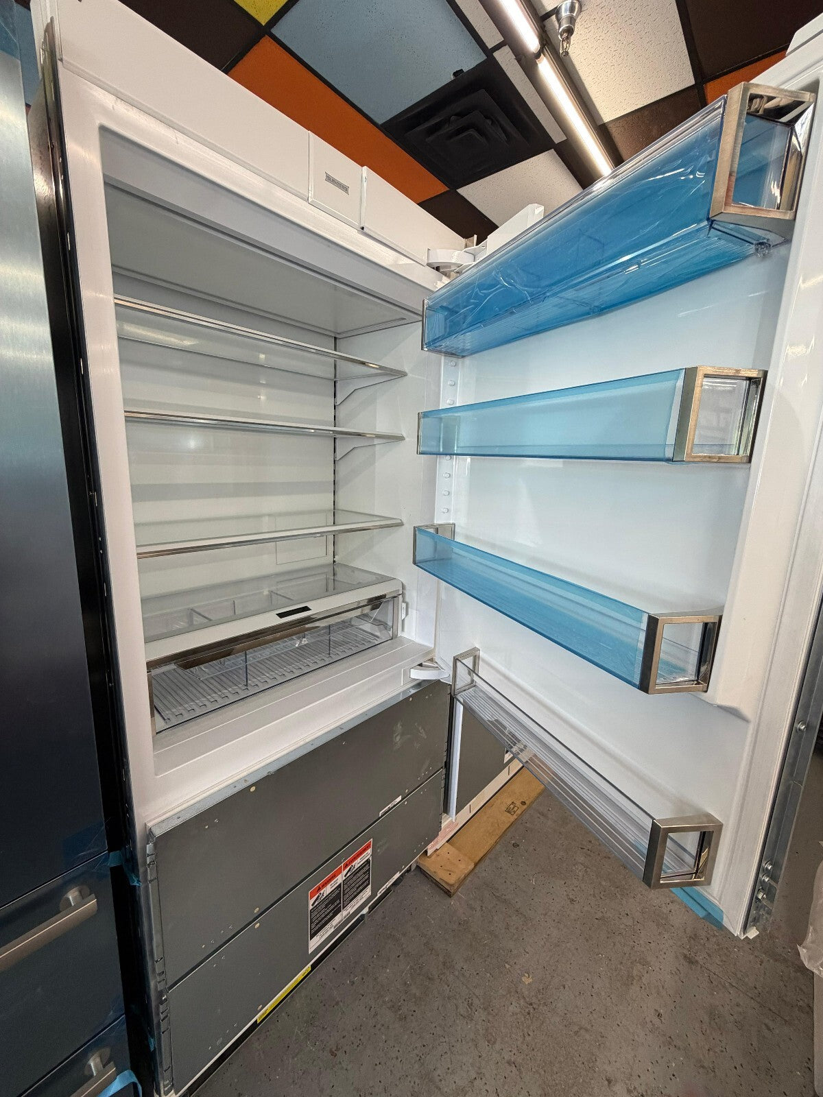 Sub-Zero DET3650R/R 36" Designer Over-and-Under Refrigerator, Panel Ready