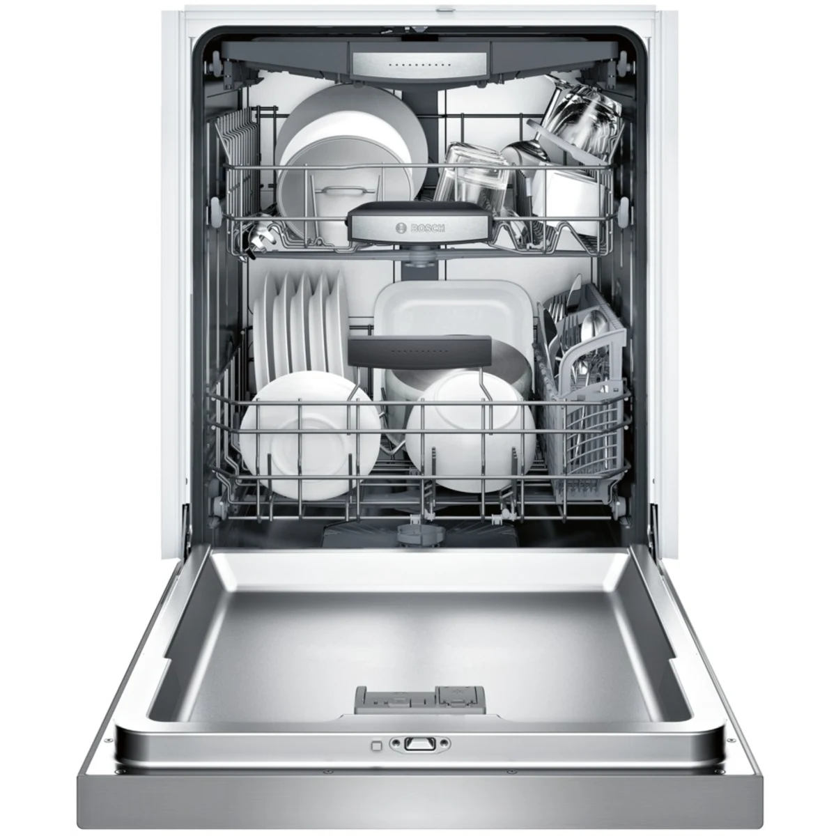 Bosch - SHE878WD5N - 800 DLX Series  SHE878WD5N 24 Inch Full Console Built-In Dishwasher with 16 Place Setting Capacity, 6 Wash Cycles, Silence Rating of 42 dBA