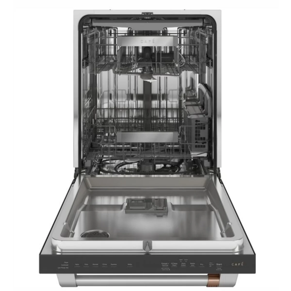 Café - CDT845P3ND1 - 24" Top Control Built-In Dishwasher with Stainless Steel Tub, Matt Black