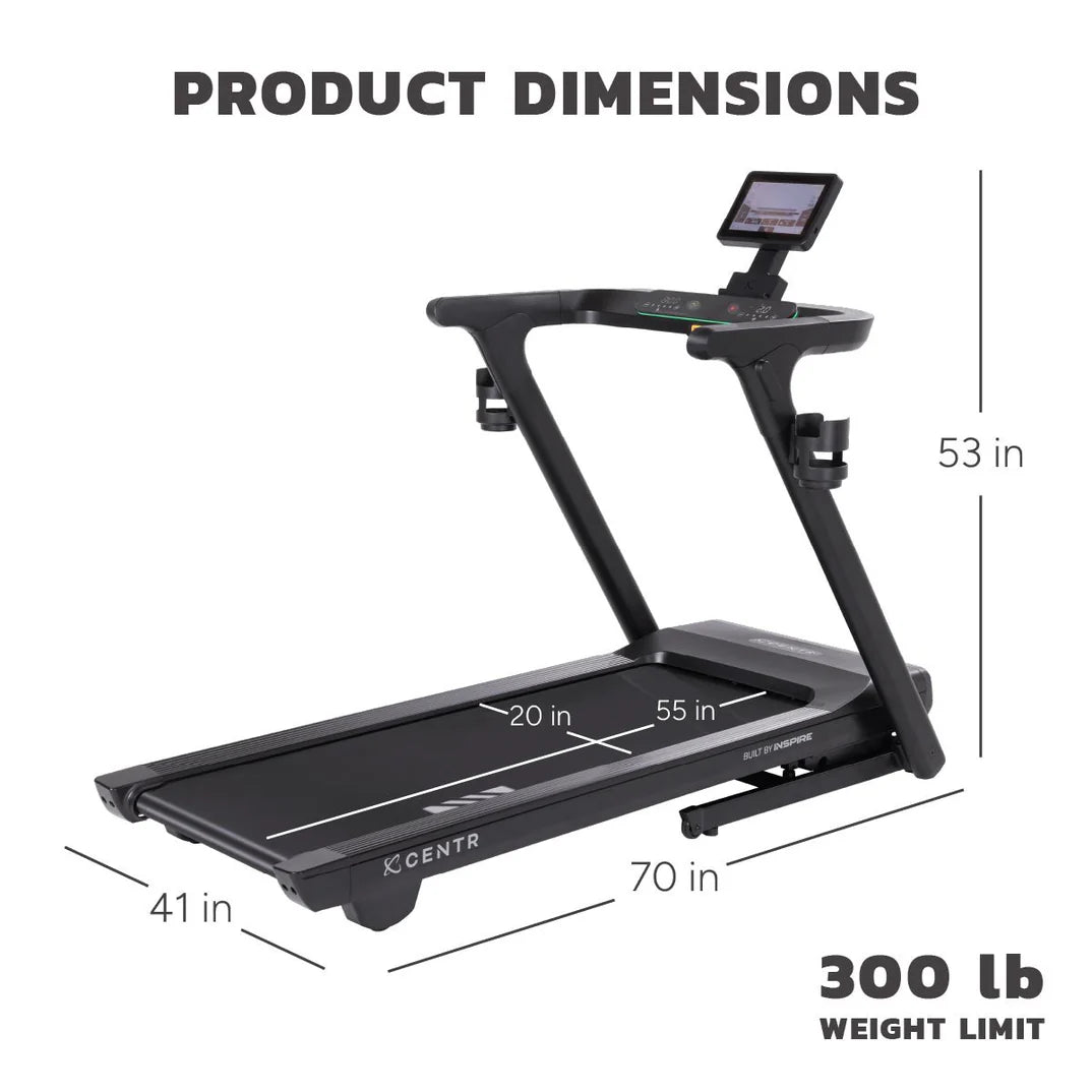 Centr Runr-S Treadmill with 10" Screen