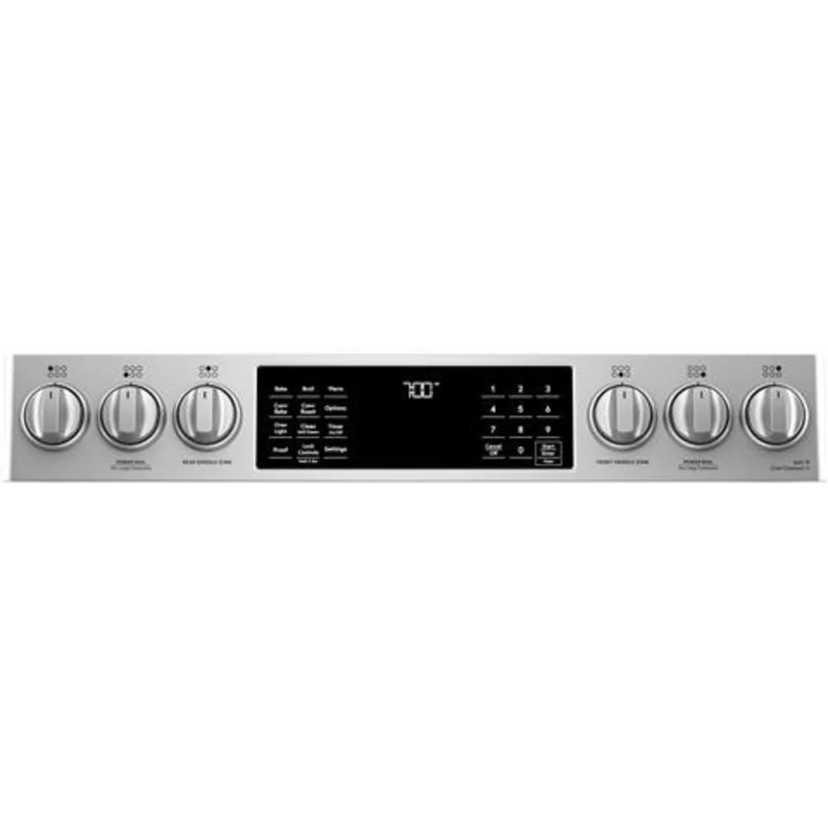 Cafe - CGS700P2MS1 - 30 Inch Slide-In Gas Smart Range with 6 Sealed Burners, 5.6 Cu. Ft. Oven Capacity, Storage Drawer, Continuous Grates, Self-Clean, Steam Clean Option, Air Fry, Chef Connect, 21K Triple Ring Burner, Enhanced Shabbos Mode Capable