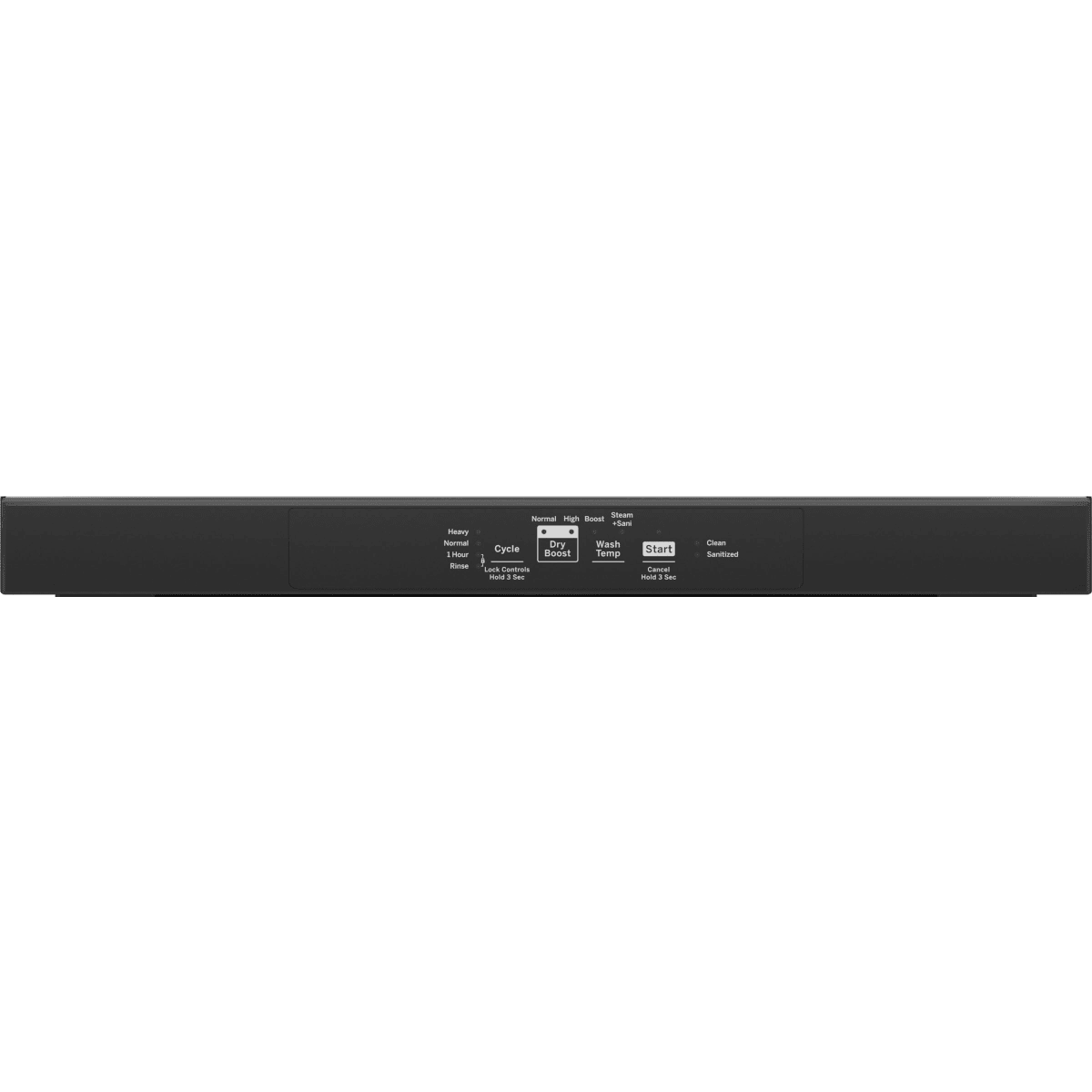GE - GDT535PGRBB - 24 Inch Fully Integrated Dishwasher with Up to 14 Place Settings, 4 Wash Cycles, Steam + Sani, Dry Boost™, Active Flood Protect, Sabbath Mode, NSF Certified, and ENERGY STAR® Qualified: Black