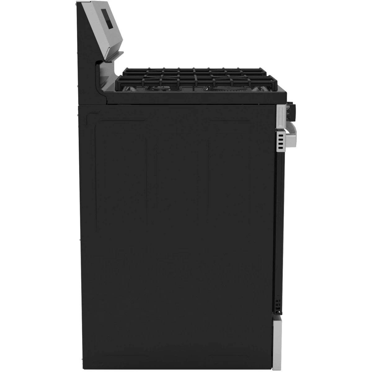 GE - GGF400PVSS - 400 Series 30 Inch Freestanding Gas Smart Range with 4 Sealed Burners, 5.3 cu. ft. Oven Capacity, Power Boil™ Burner, Storage Drawer, SmartHQ™, Enhance Shabbos Mode Built In, and Self & Steam Clean: Stainless Steel