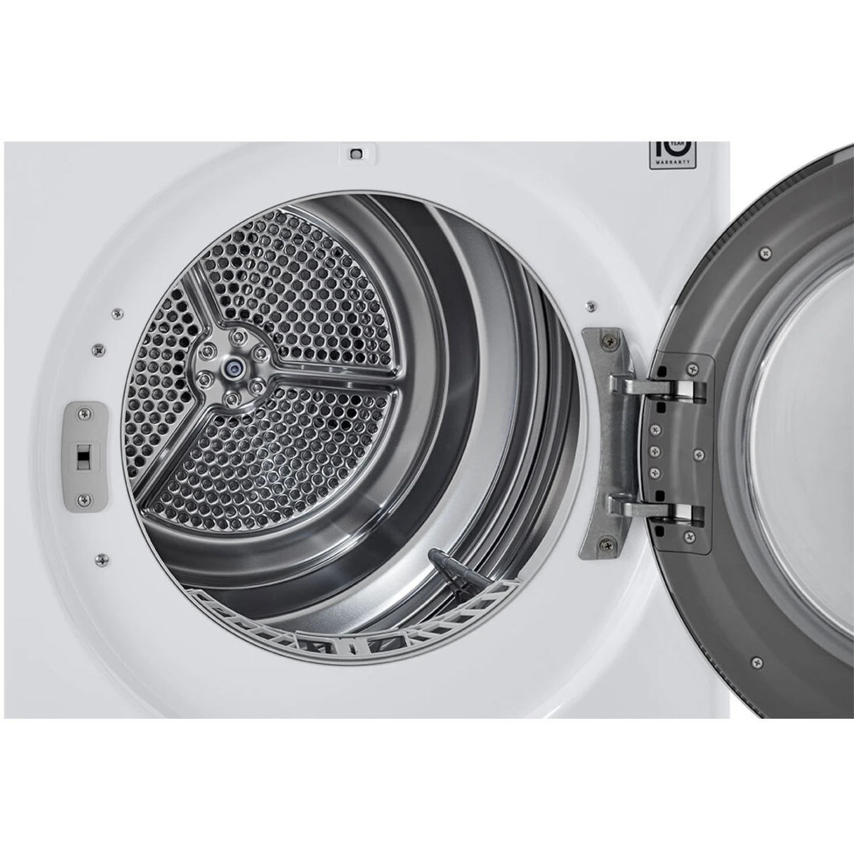 LG - DLHC1455W - 24 Inch Smart Electric Ventless Dryer with 4.2 Cu. Ft. Capacity, 14 Dryer Programs, Sensor Dry, Dual Inverter HeatPump™ Technology, and ENERGY STAR® Certified