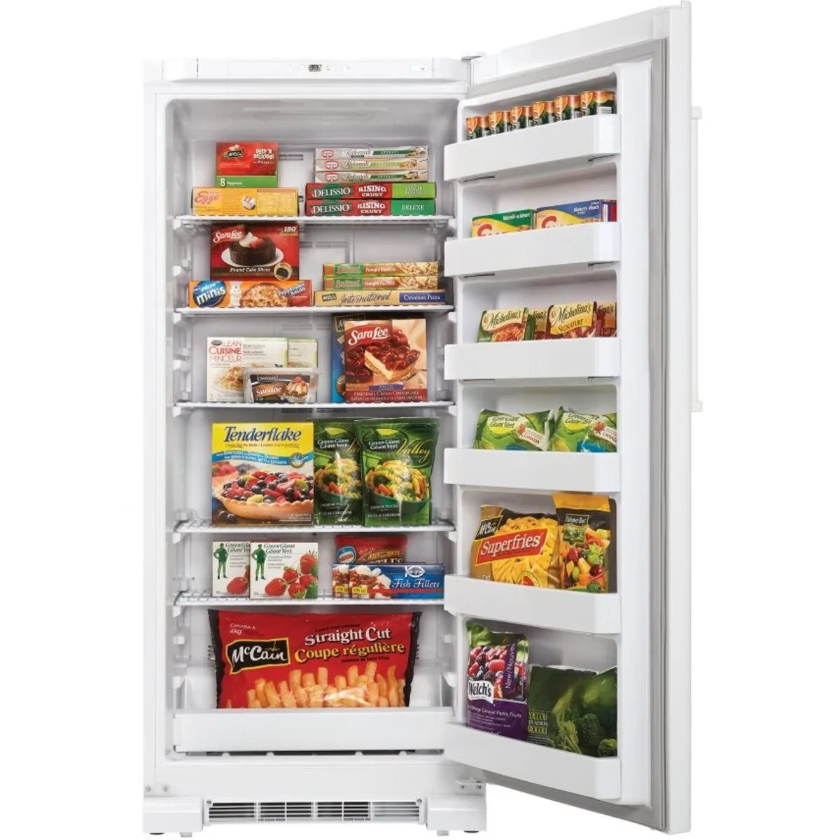 Danby - DUF167A3WDD - 30 Inch Upright Freezer with Fast Freeze, Frost Free Design, Digital Thermostat, Door Ajar Alarm, LED Lighting and 16.7 cu. ft. Capacity