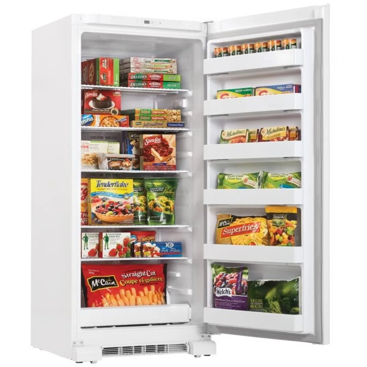 Danby - DUF167A3WDD - 30 Inch Upright Freezer with Fast Freeze, Frost Free Design, Digital Thermostat, Door Ajar Alarm, LED Lighting and 16.7 cu. ft. Capacity