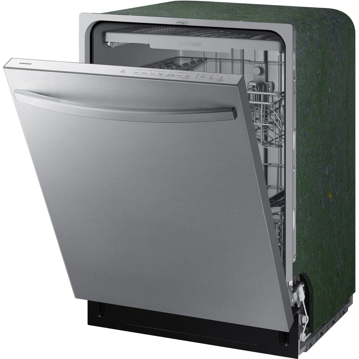 Samsung - DW80CG4051SR - 24 Inch Fully Integrated Dishwasher with 15 Place Settings, Express 60 Cycle, 4 Wash Programs, 4 Wash Options, AutoRelease™ Door, 51 dBA, Hidden Touch Controls, Digital Leak Sensor and Energy Star Rated
