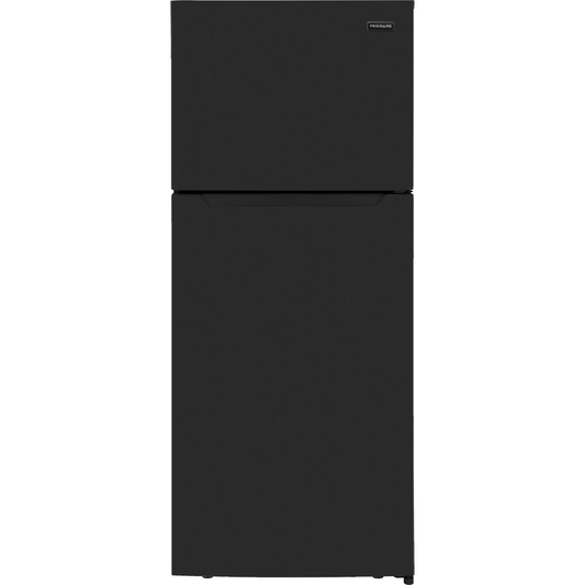 Frigidaire - FFHT1822UB - 28 Inch Top Freezer Refrigerator with 17.6 Cu. Ft. Total Capacity, Adjustable Glass Shelves, Humidity-Controlled Crispers, Gallon Bins, LED Lighting
