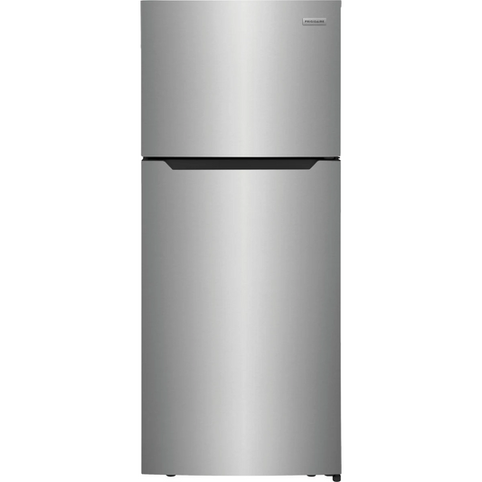 Frigidaire - FFHT1822UV - 28 Inch Top Freezer Refrigerator with 17.6 Cu. Ft. Total Capacity, Adjustable Glass Shelves, Humidity-Controlled Crispers, Gallon Bins, LED Lighting, Ice Maker Ready