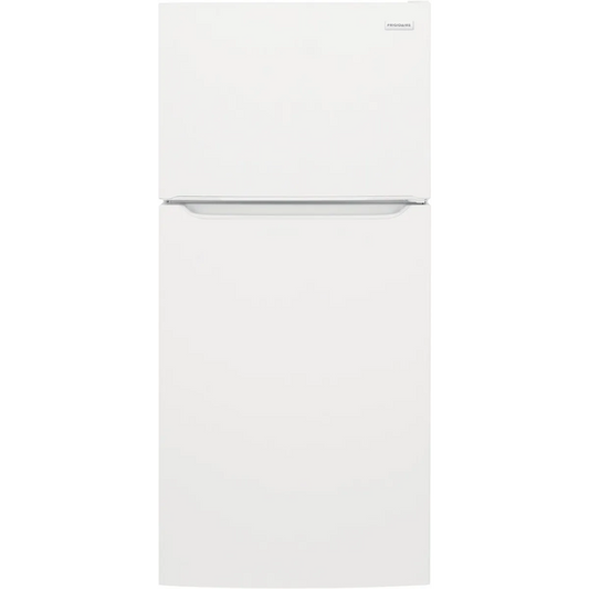 Frigidaire - FFHT1835VW - 30 Inch Top Freezer Refrigerator with 18.3 Cu. Ft. Capacity, Adjustable Shelves, Humidity-Controlled Crispers, Half-width Deli Drawer, Gallon Door Bins, EvenTemp™ Cooling System, ADA Compliant, and ENERGY STAR Certified: White
