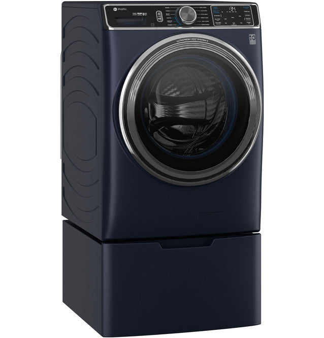 GE - PFW870SPVRS - 28 Inch Smart Front Load Washer with 5.3 cu ft Capacity, Ultra Fresh Vent System+ With Odor Block™, Microban® Antimicrobial Technology, Smart Dispense™ Technology, SmartHQ™ and Dynamic Balancing Technology and Energy Star Certified