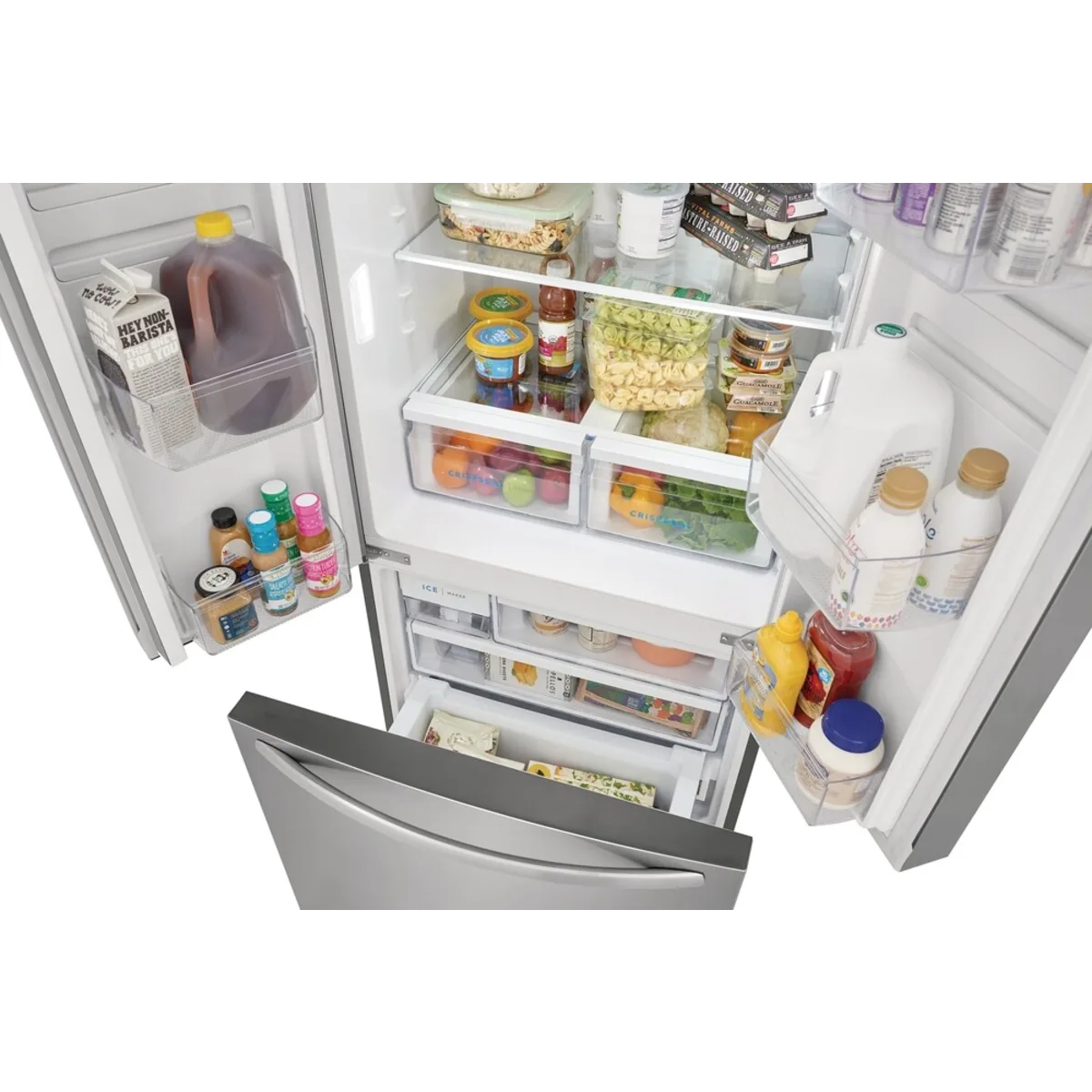 Frigidaire - FRFG1723AV -  17.6 Cu. Ft. Counter-Depth French Door Refrigerator - Stainless Steel
