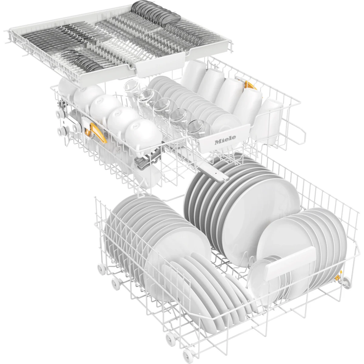 Miele - G5056SCVI - G 5000 Series 24 Fully Integrated Dishwasher with Original Cutlery Tray, 44 dBA, QuickIntenseWash, ExtraClean & ExtraDry Options, SaniWash - Sanitize Cycle