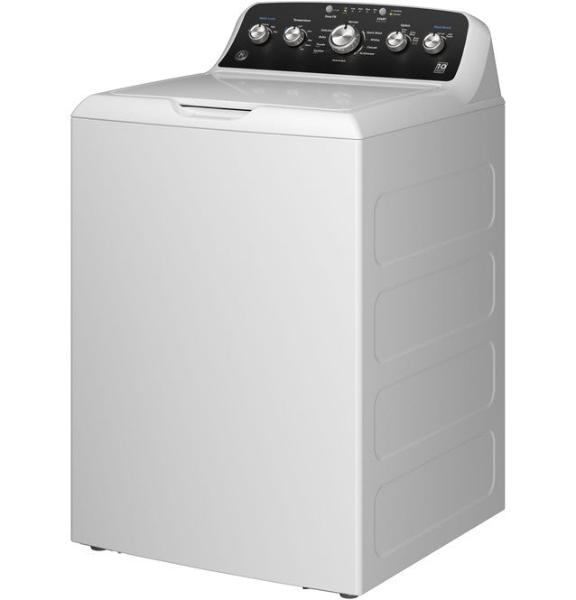 Ge - GTW485ASWWB - 4.5 Cu. Ft. Capacity Washer With Stainless Steel Basket, Cold Plus And Wash Boost