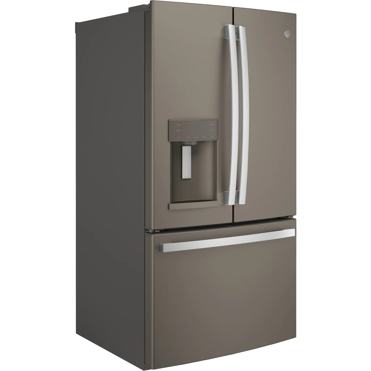 GE -  GFE28GMKES - 36 Inch French Door Refrigerator with 27.7 Cu. Ft. Capacity, TwinChill™, Turbo Cool/Freeze, Showcase LED, Enhanced Shabbos Mode, Ice Maker, Ice & Water Dispenser, Advanced Filtration, ADA Compliant
