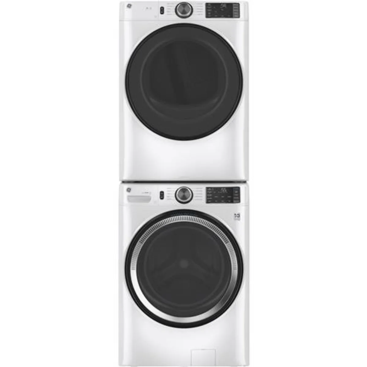 GE - GFW550SSNWW - 28 Inch Smart Front Load Washer with 4.8 cu. ft. Capacity, 10 Cycles, UltraFresh Vent System With OdorBlock™, Microban® Antimicrobial Technology,