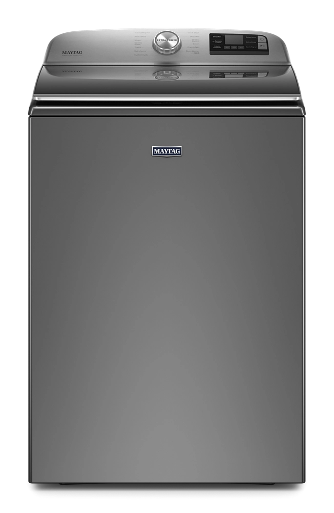 Maytag MVW7230HC - 5.2 Cu. Ft. High Efficiency Smart Top Load Washer with Extra Power Button - Metallic Slate