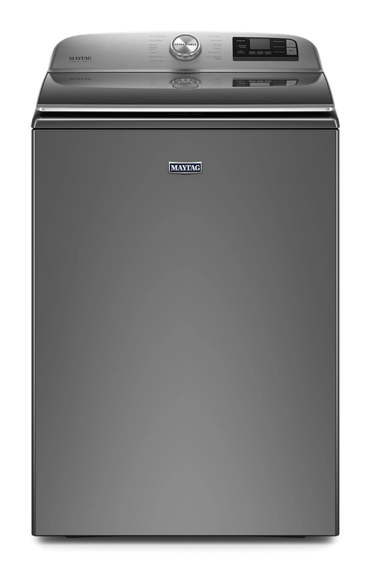 Maytag MVW7230HC - 5.2 Cu. Ft. High Efficiency Smart Top Load Washer with Extra Power Button - Metallic Slate