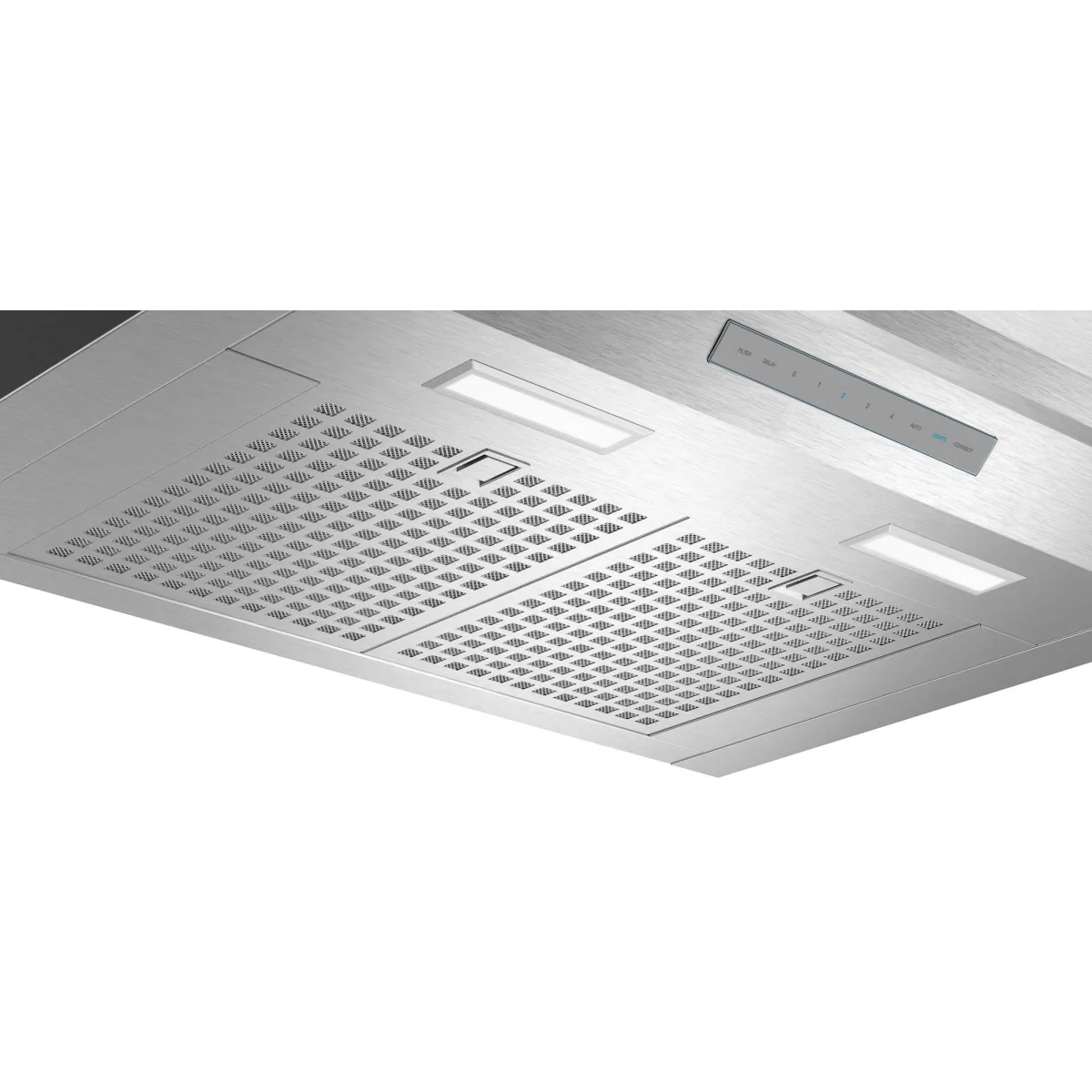 Thermador Masterpiece Series - HMWB30WS - 30 Inch Wall Mount Smart Range Hood with 4-Speed/600 CFM Blower, Touch Control, LED Lighting, Hybrid Mesh Filter, and Noise Control Technology™
