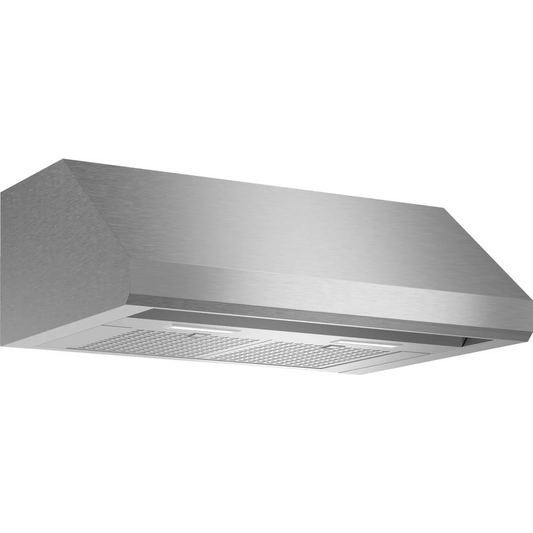 Thermador Masterpiece Series - HMWB30WS - 30 Inch Wall Mount Smart Range Hood with 4-Speed/600 CFM Blower, Touch Control, LED Lighting, Hybrid Mesh Filter, and Noise Control Technology™