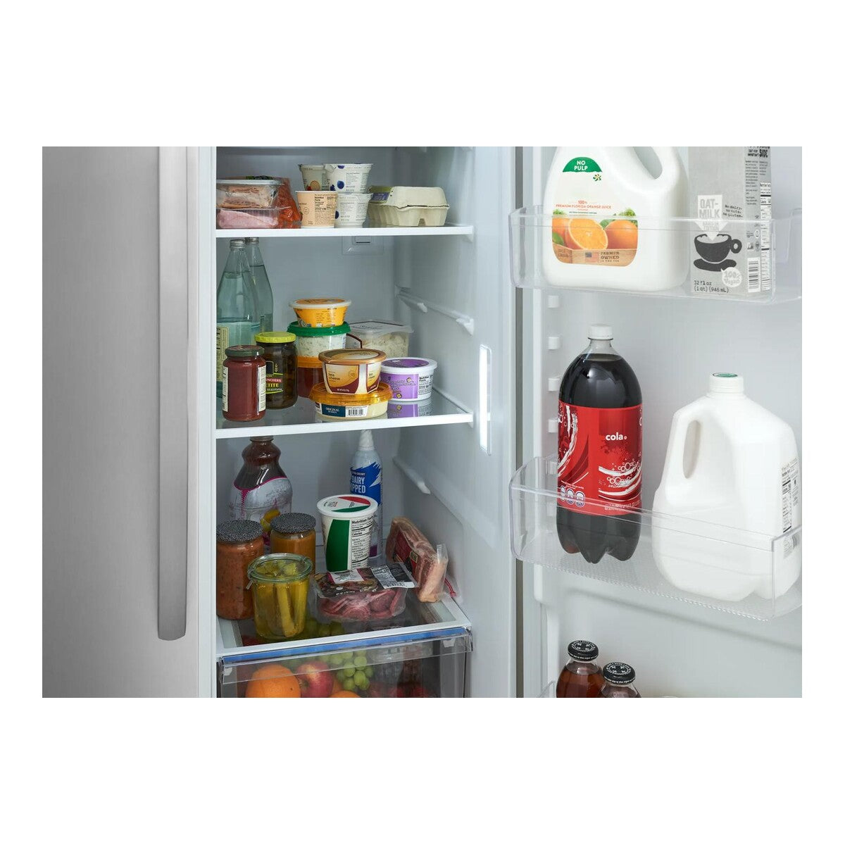 Frigidaire FRSN2610AF 36" 26 cu. ft. Standard-Depth Side-by-Side Refrigerator, Stainless Steel