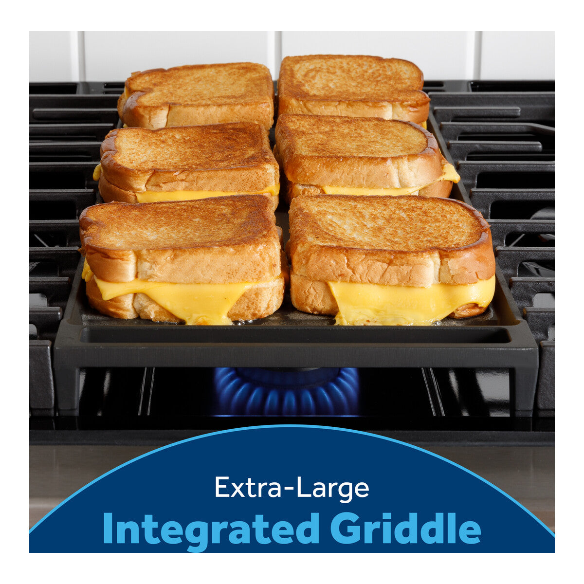 GE GGF500PVSS 30" 5.3 cu. ft. Free-Standing Gas Range with Crisp Mode, Stainless Steel