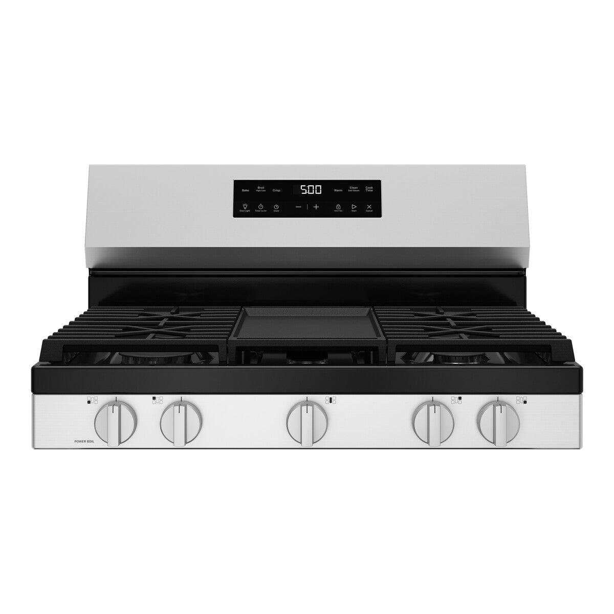 GE GGF500PVSS 30" 5.3 cu. ft. Free-Standing Gas Range with Crisp Mode, Stainless Steel