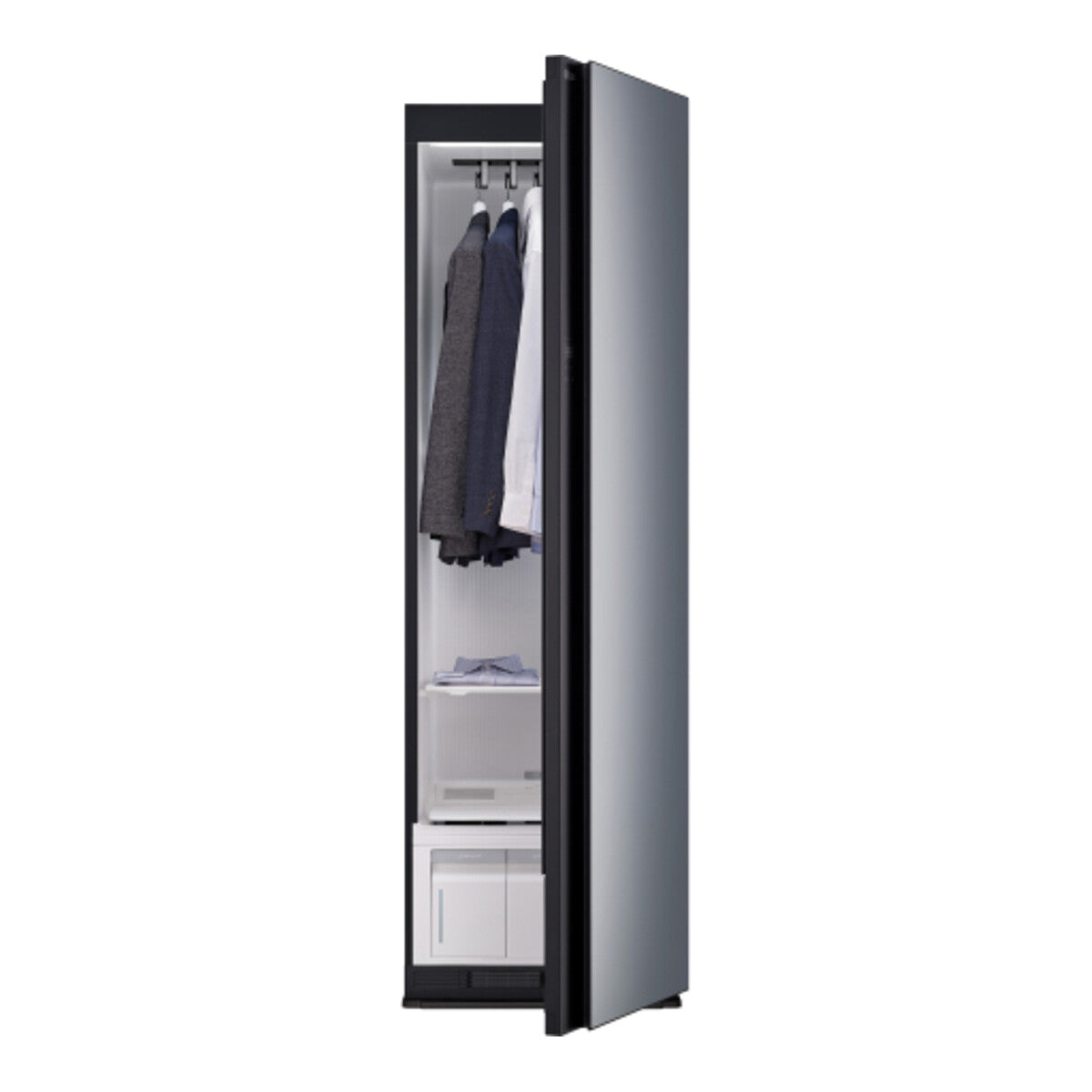 LG SC5GMR80H 23" Styler Smart Steam Closet with Dual TrueSteam Technology, Dynamic MovingHanger and Built-In HandySteamer, Black