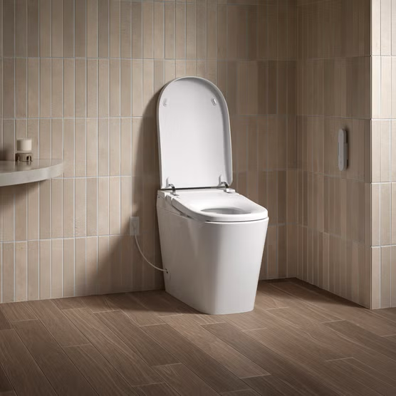 Kohler 29149-0 Fora One-piece Elongated Smart Toilet, Dual-flush, White