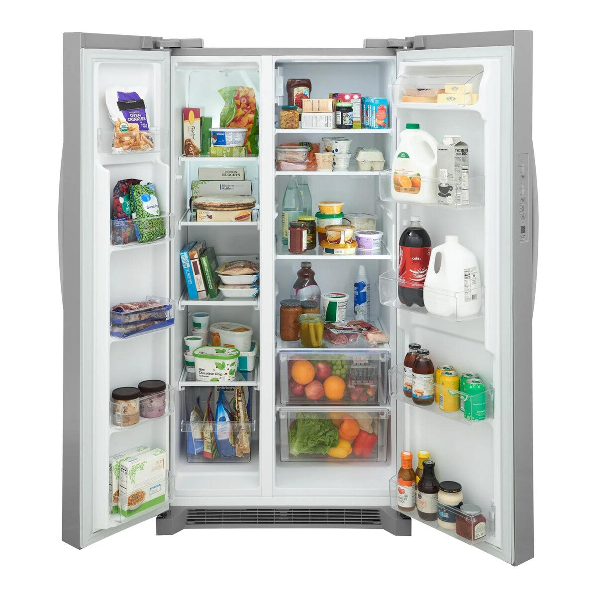 Frigidaire FRSN2610AF 36" 26 cu. ft. Standard-Depth Side-by-Side Refrigerator, Stainless Steel