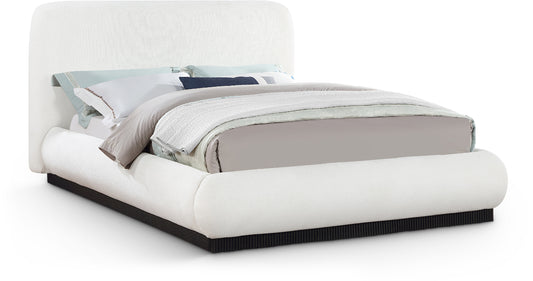 Meridian Rigby Linen Textured Fabric Bed