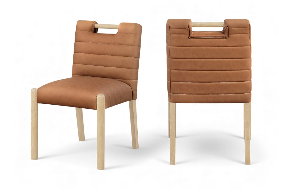 Meridian Aimee Vegan Leather Upholstered Dining Side Chair