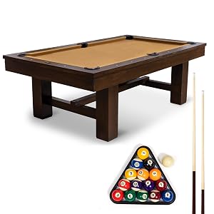 EastPoint Sports Dayton 96-Inch Pool Table, Beige