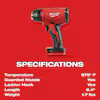 Milwaukee 2688-20 M18 18V Lithium-Ion Cordless Compact Heat Gun (Tool-Only)