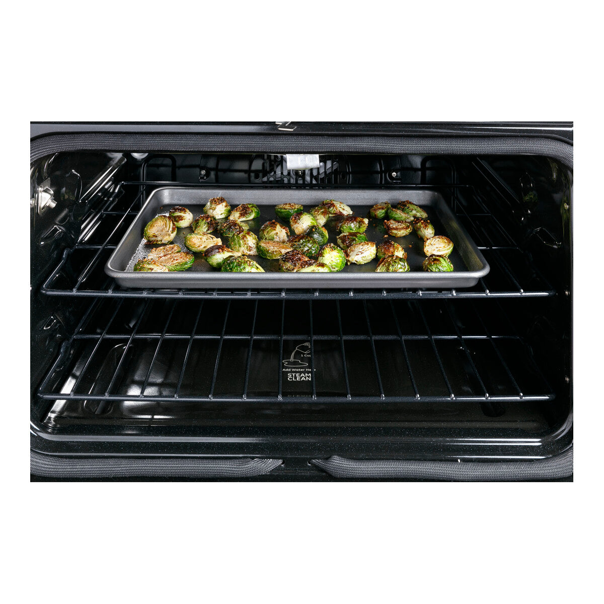 Cafe CGS700P4MW2 30" 5.6 cu. ft. Smart Slide-In Front-Control  Gas Range with Convection Oven, Matte White