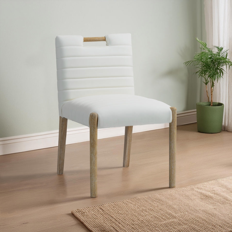 Meridian Aimee Vegan Leather Upholstered Dining Side Chair