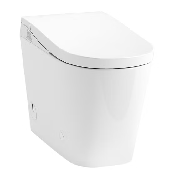 Kohler 29149-0 Fora One-piece Elongated Smart Toilet, Dual-flush, White