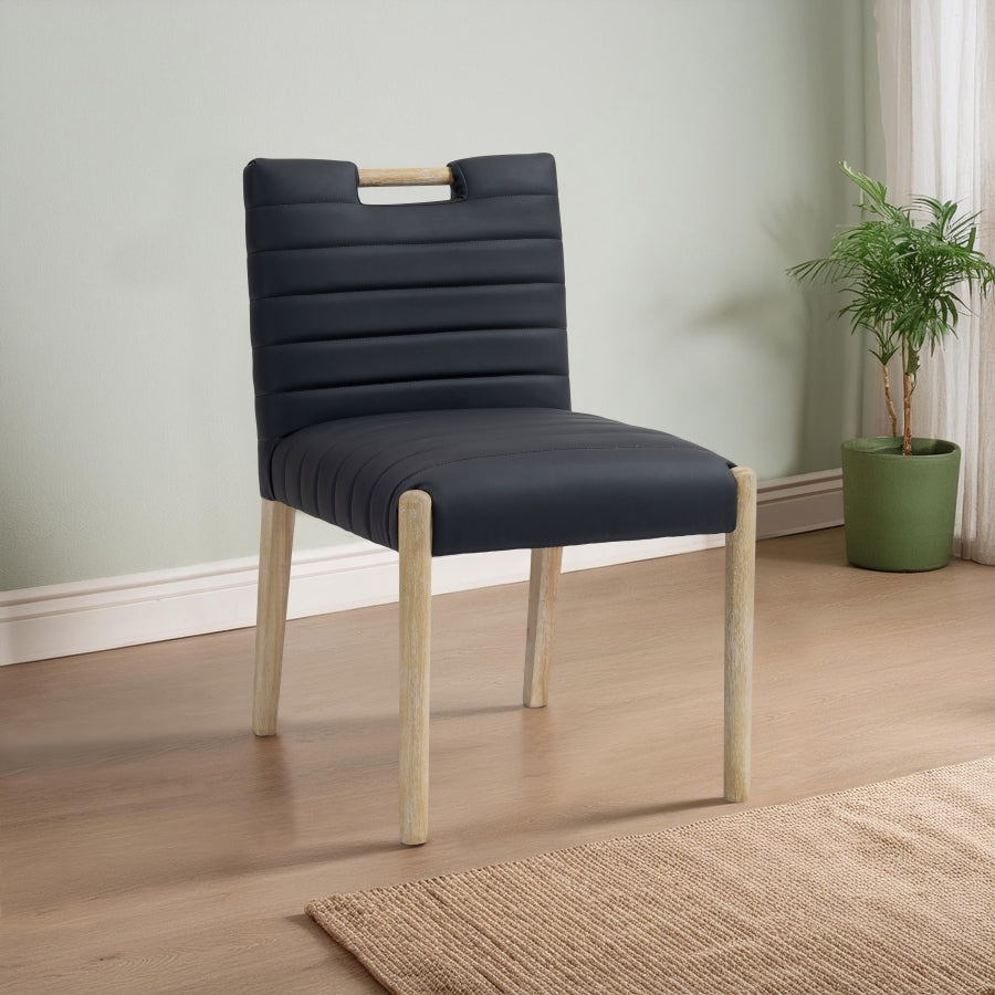 Meridian Aimee Vegan Leather Upholstered Dining Side Chair