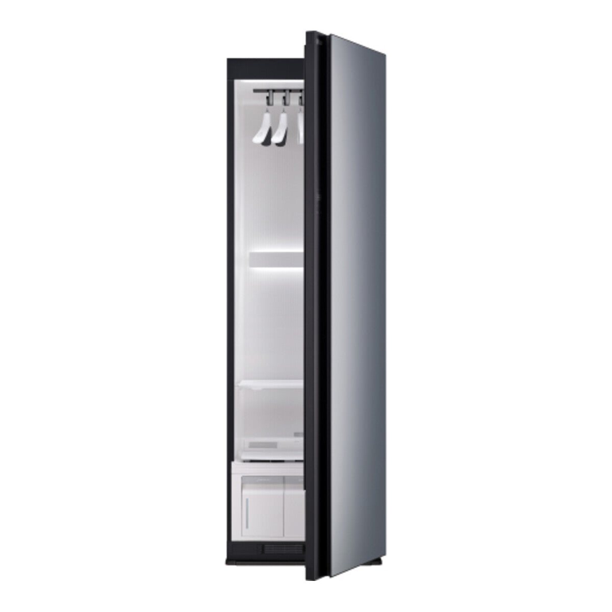 LG SC5GMR80H 23" Styler Smart Steam Closet with Dual TrueSteam Technology, Dynamic MovingHanger and Built-In HandySteamer, Black