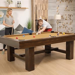 EastPoint Sports Dayton 96-Inch Pool Table, Beige