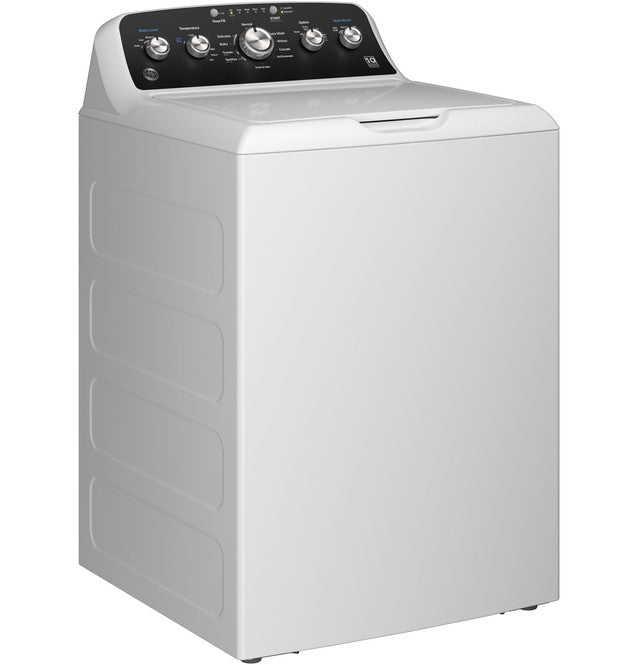 Ge - GTW485ASWWB - 4.5 Cu. Ft. Capacity Washer With Stainless Steel Basket, Cold Plus And Wash Boost