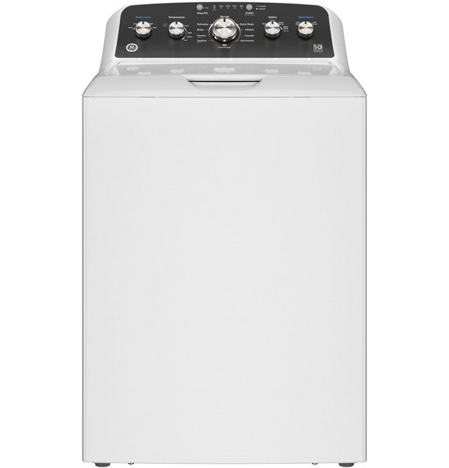 Ge - GTW485ASWWB - 4.5 Cu. Ft. Capacity Washer With Stainless Steel Basket, Cold Plus And Wash Boost