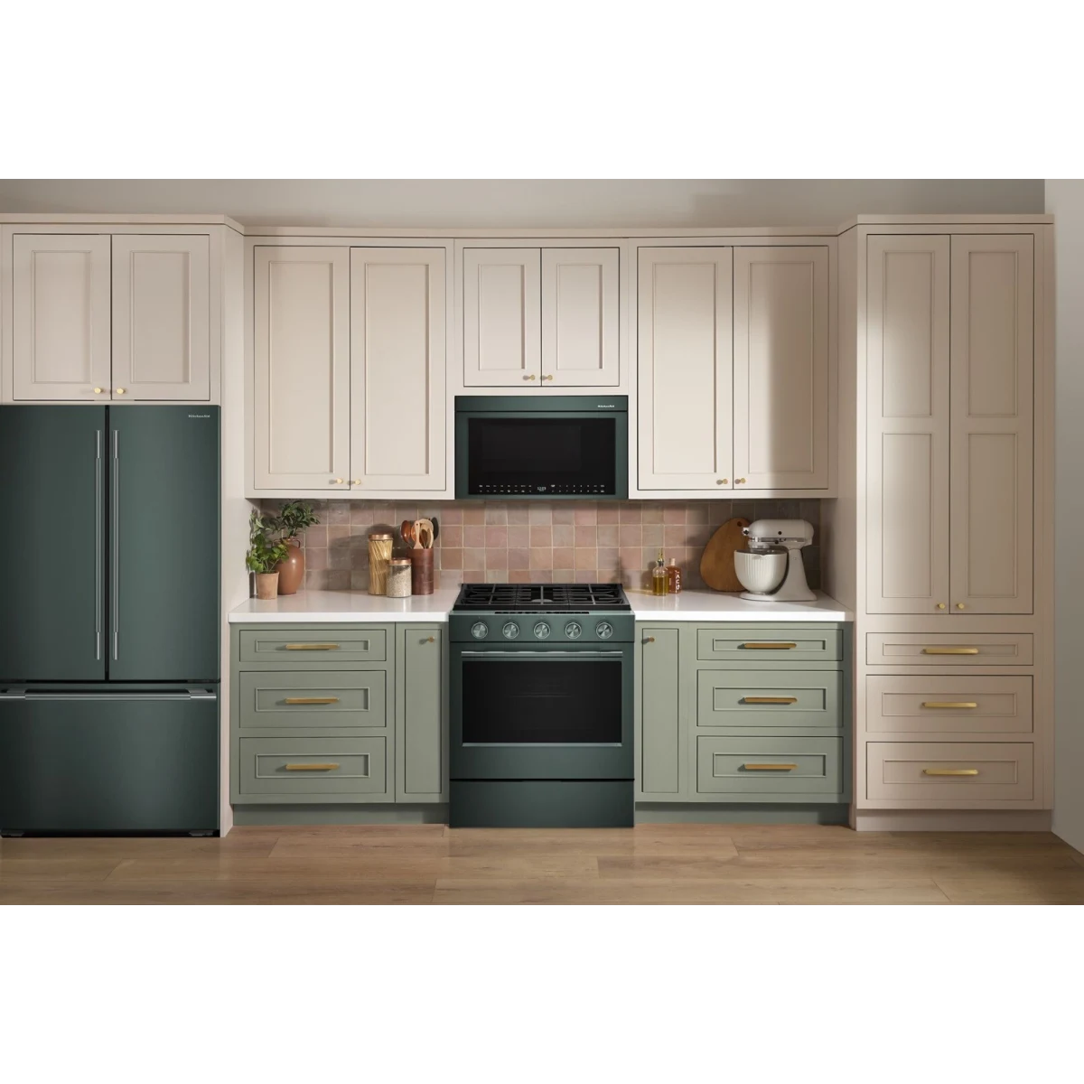 KitchenAid - KSGS530SJP - 30 Inch Slide-In Smart Gas Range with 5 Sealed Burners, 5.0 cu. ft. Oven Capacity, 2-in-1 Burner, Even-Heat™ True Convection, Rapid Boil, Continuous Cast-Iron Grates, Air Fry