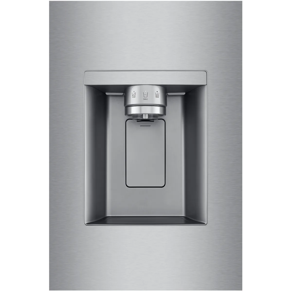 LG -  LF24Z6530S - 36 Inch Counter-Depth MAX™ Freestanding French Door Smart Refrigerator with 23.7 cu.ft. Capacity, Zero Clearance™ Hinge System, Dual Ice Makers, Tall Ice & Water Dispenser, Ice Plus™, ENERGY STAR® Qualified, and ADA Compliant