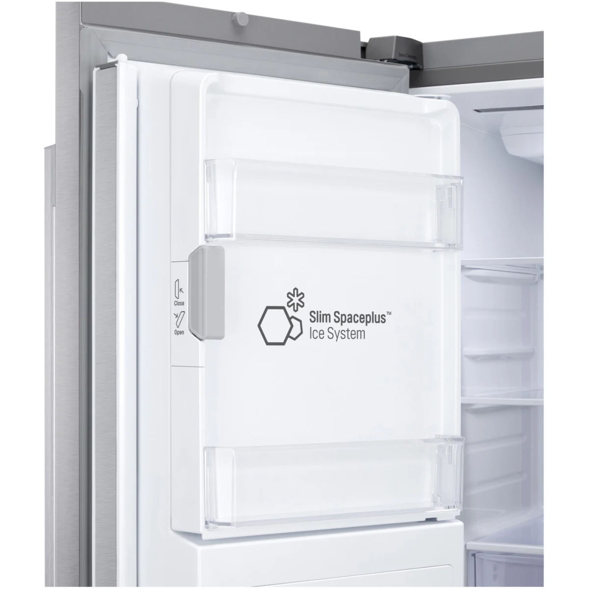 LG -  LF24Z6530S - 36 Inch Counter-Depth MAX™ Freestanding French Door Smart Refrigerator with 23.7 cu.ft. Capacity, Zero Clearance™ Hinge System, Dual Ice Makers, Tall Ice & Water Dispenser, Ice Plus™, ENERGY STAR® Qualified, and ADA Compliant