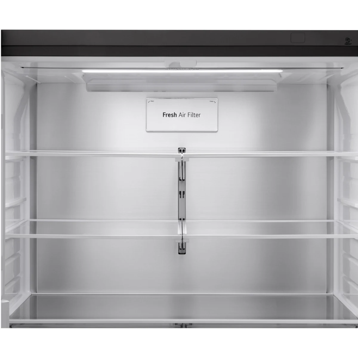LG - LF29H8330S - 36 Inch Smart 4-Door French Door Refrigerator with 29 Cu. Ft. Capacity, Full-Convert Drawer™, Dual Ice Maker, Linear Cooling™, SmartDiagnosis™, 6 Door Bins, ADA Compliant, and ENERGY STAR® Qualified: PrintProof™ Stainless Steel