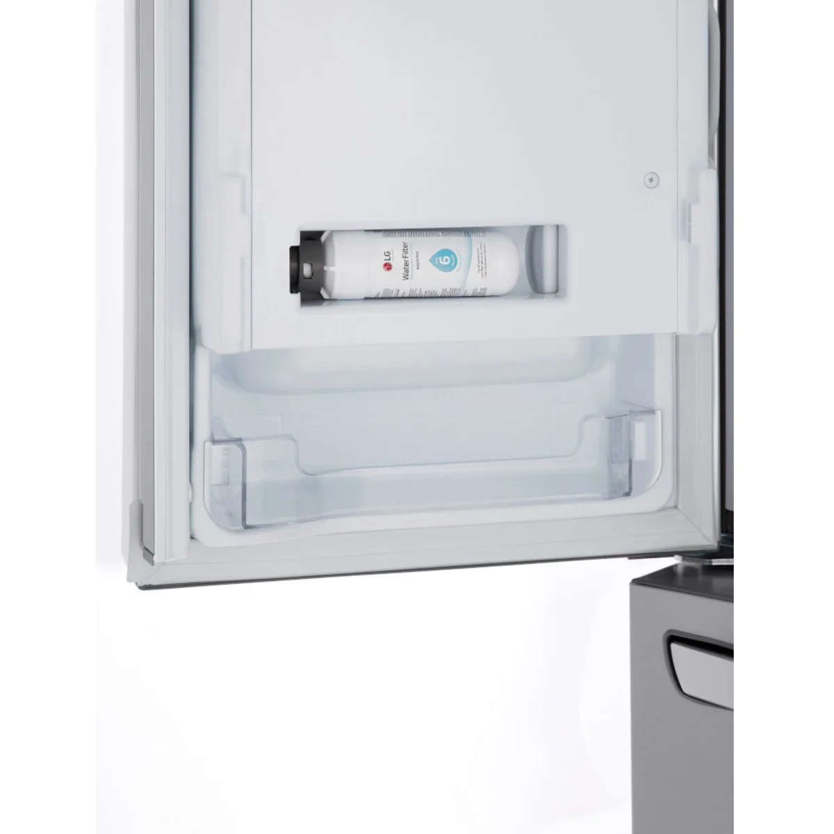 LG - LRFOC2606S - 36 Inch Counter-Depth MAX™ Smart French Door Refrigerator with Extra Large 26 cu. ft. Total Capacity, WiFi, Edge-to-Edge InstaView® Design, ThinQ®, Slim SpacePlus® Ice System, Dual Ice Makers, Door Cooling+, Sabbath Mode,