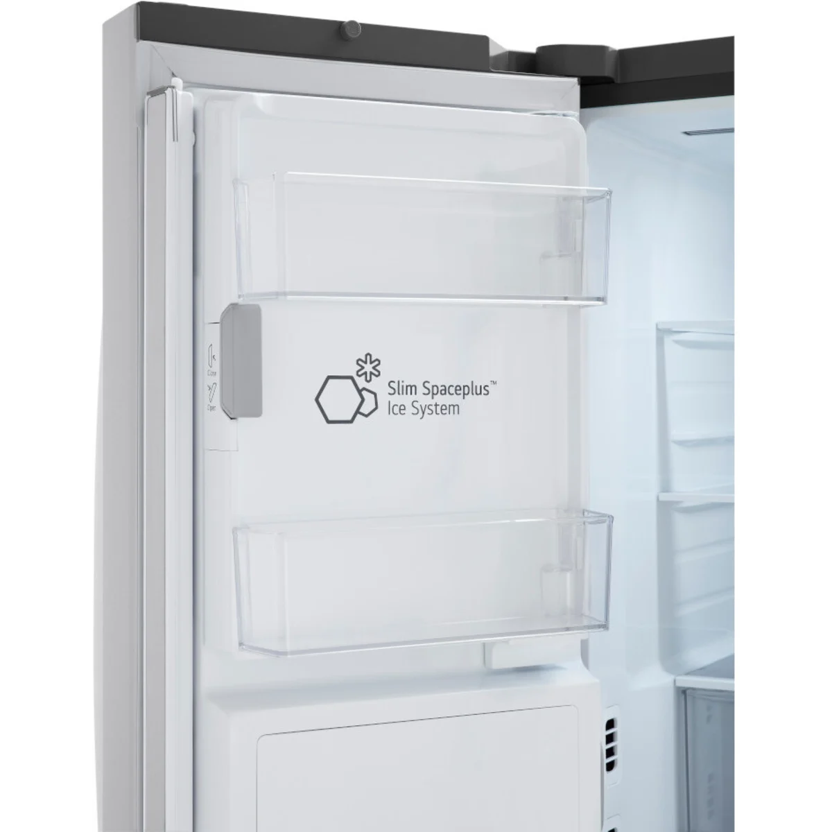 LG - LRFOC2606S - 36 Inch Counter-Depth MAX™ Smart French Door Refrigerator with Extra Large 26 cu. ft. Total Capacity, WiFi, Edge-to-Edge InstaView® Design, ThinQ®, Slim SpacePlus® Ice System, Dual Ice Makers, Door Cooling+, Sabbath Mode,