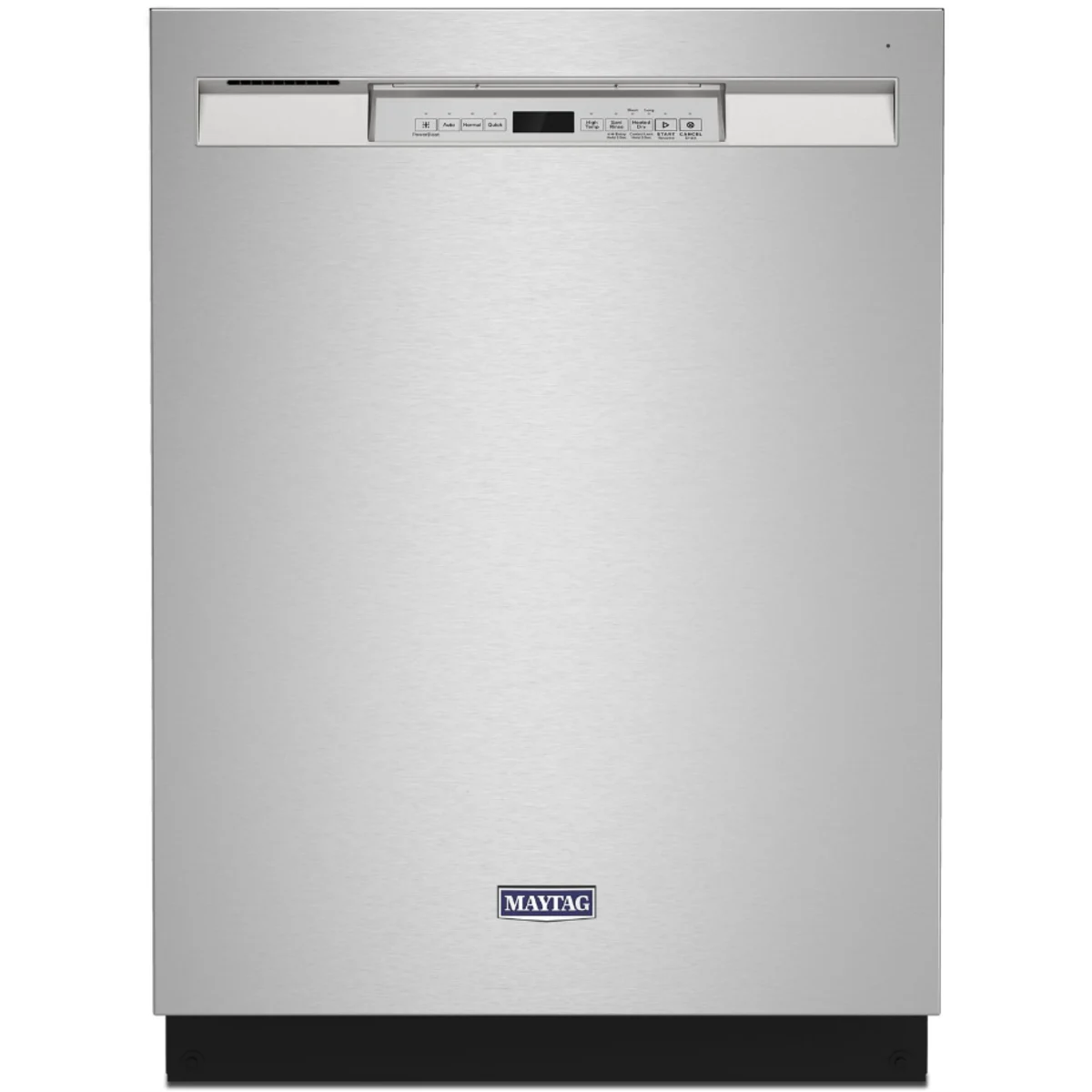 Maytag - MDB4949SKZ - 24 Inch Full Console Dishwasher with 14 Place Settings, 50 dBA, 4 Wash Cycles, Dual Power Filtration, PowerBlast® Cycle, Heated Dry, NSF® Certified, and Star K: Fingerprint Resistant Stainless Steel