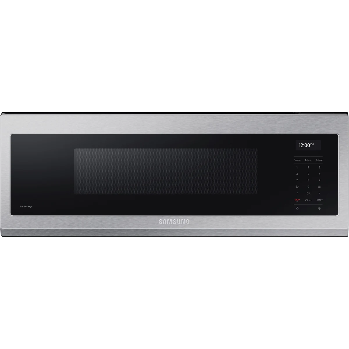 Samsung - ME11A7710DS - 30 Inch Slim Over-the-Range Smart Microwave with 1.1 Cu. Ft. Capacity, 4-Speed 550 CFM Motor, 10 Power Levels, Sensor Cooking, Cooktop Lighting, Dual Grease Filter